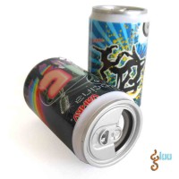 Bocina Portatil Usb Lata Decorable